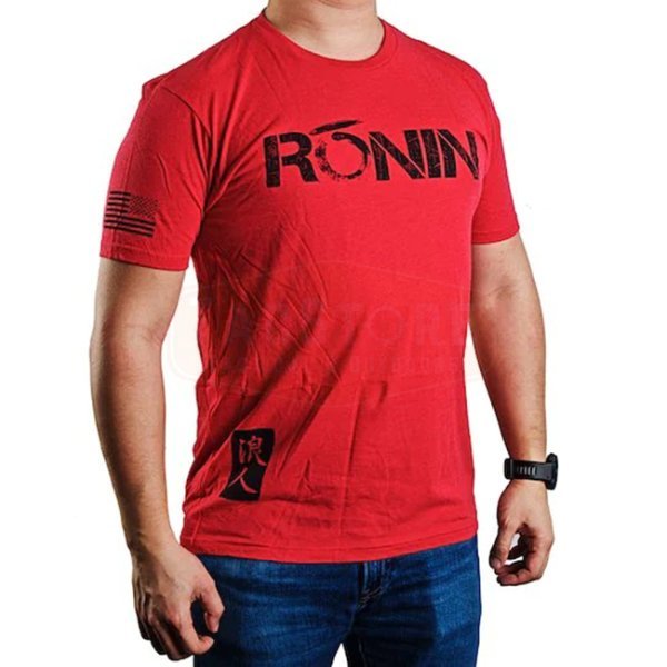 Ronin Tactics Bushido T-Shirt - Red - L