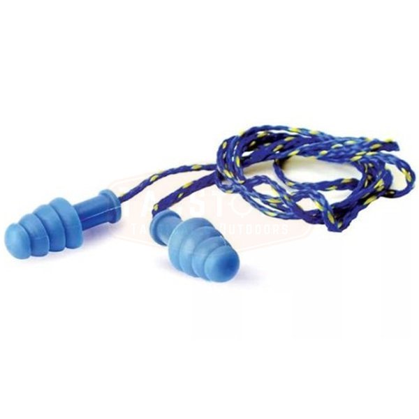 Walkers Rubber Ear Plugs Corded - Blue
