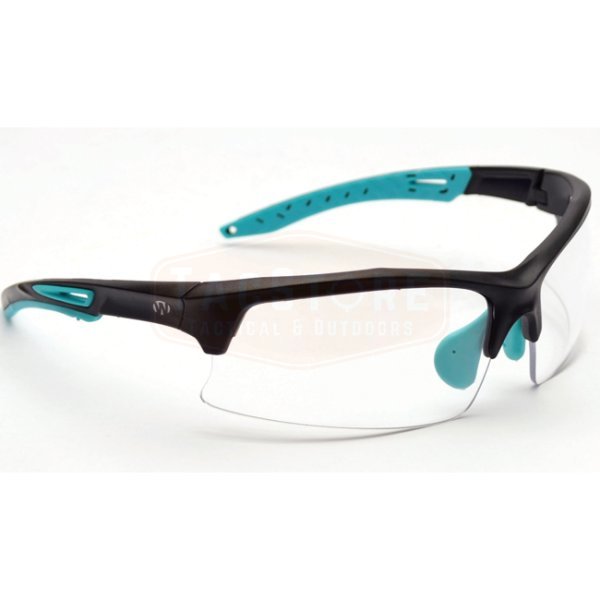 Walkers Teal Impact Resistant Sport Glasses - Clear