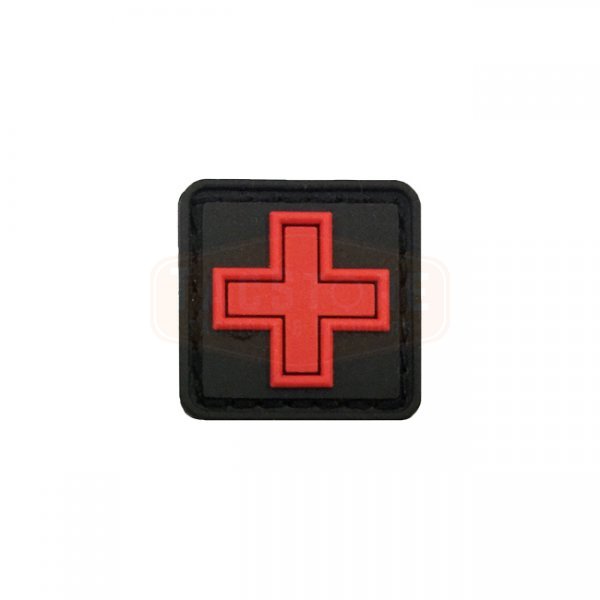 Pitchfork Medic Cross Patch - Red