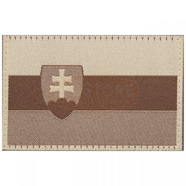 Clawgear Slovakia Flag Patch - Desert