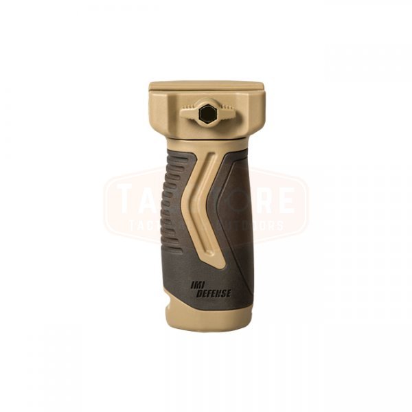 IMI Defense OVG Overmolded Vertical Grip - Tan/Black