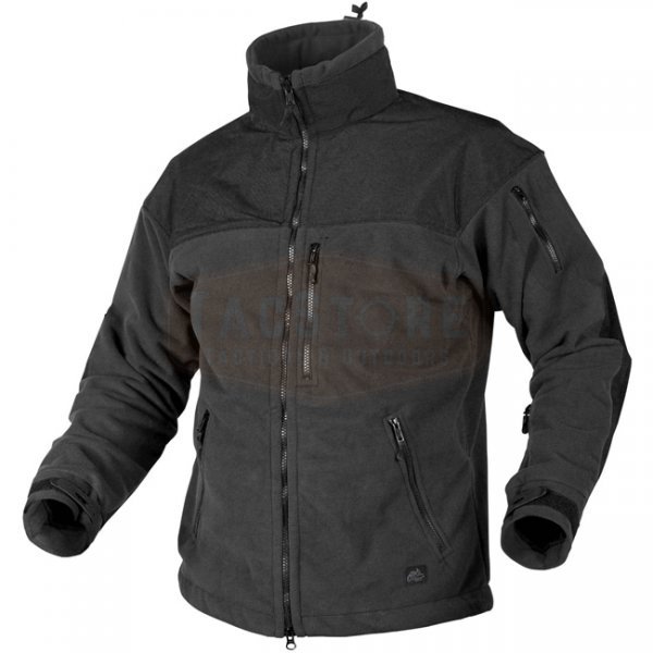 Helikon Classic Army Fleece Windblocker Jacket - Black - M