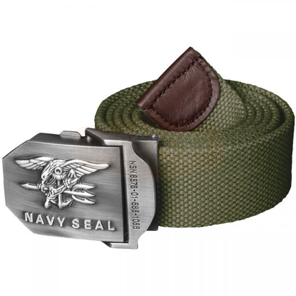 Helikon Navy Seal's Cotton Belt - Olive Green - L
