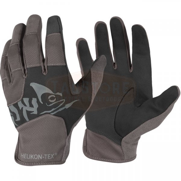 Helikon All Round Fit Tactical Gloves - Black / Shadow Grey A - M