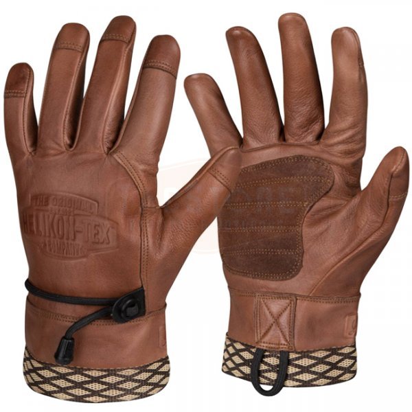 Helikon Woodcrafter Gloves - Brown - L