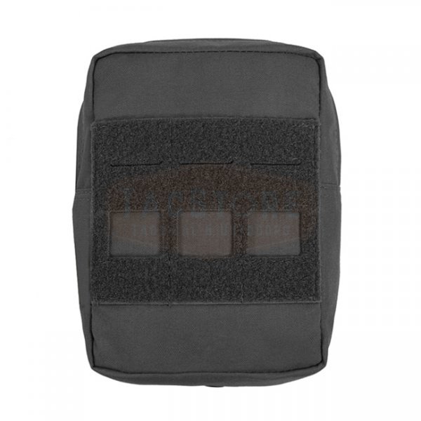 Warrior Laser Cut Small Vertical Utility Pouch - Black