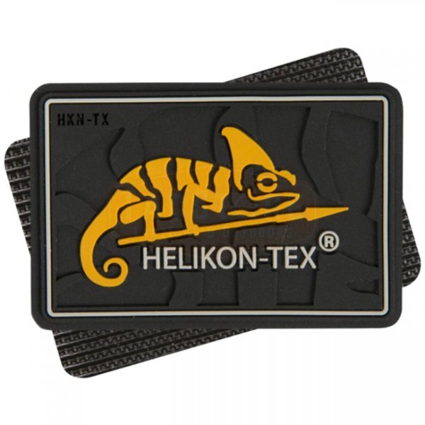 Helikon PVC Logo Patch - Black