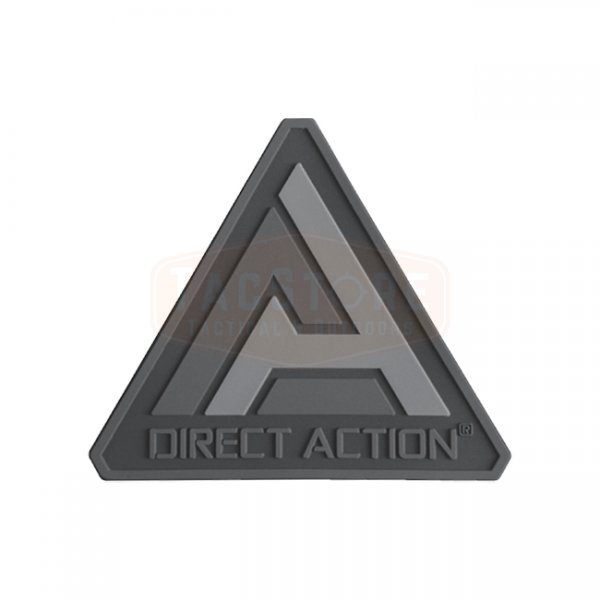Direct Action PVC Logo Patch - Black