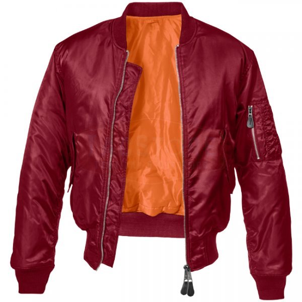Brandit MA1 Jacket - Burgundy - XL