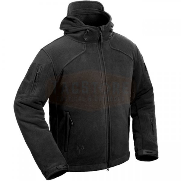 Pitchfork FAHRIUS Heavy Fleece Jacket - Black - XL