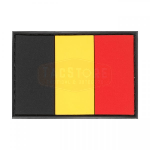 JTG Belgium Flag Rubber Patch - Color