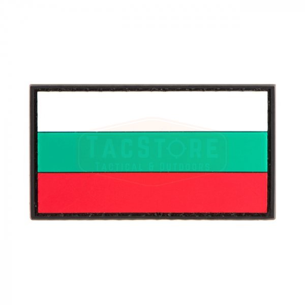 JTG Bulgarian Flag Rubber Patch - Black