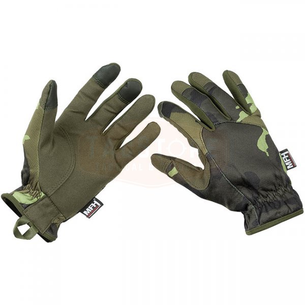 MFHProfessional Gloves Lightweight - M95 CZ Camo - M