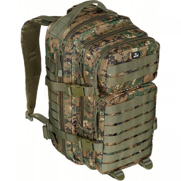 MFH Backpack Assault 1 - Digital Woodland
