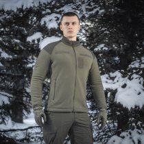 M-Tac Combat Fleece Jacket - Dark Olive - XL - Regular