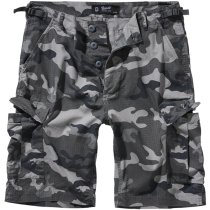 Brandit BDU Ripstop Shorts - Grey Camo - L
