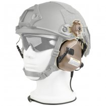 Earmor M31H MOD3 Hearing Protection Ear-Muff Helmet Version - Coyote Tan