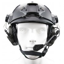 Earmor M32H MOD3 Tactical Hearing Protection Helmet Version Ear-Muff - Black