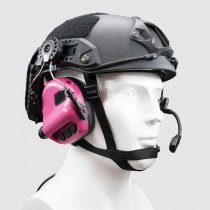 Earmor M32H MOD3 Tactical Hearing Protection Helmet Version Ear-Muff - Pink