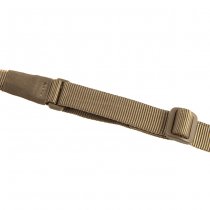 Clawgear One Point Elastic Support Sling Snap Hook - Coyote