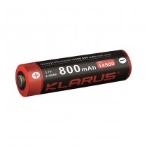Klarus 14500 Battery 3.7V 800mAh Micro-USB