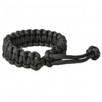Pitchfork Paracord Bracelet Knotted - Black