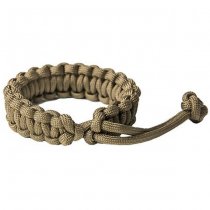 Pitchfork Paracord Bracelet Knotted - Coyote