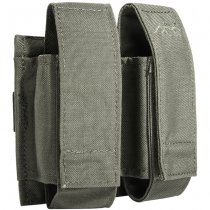 Tasmanian Tiger Double 40mm Grenade Pouch IRR - Stone Grey Olive