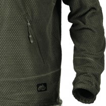 Helikon Alpha Tactical Grid Fleece Jacket - Olive - 3XL