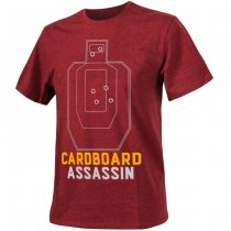 Helikon T-Shirt Cardboard Assassin - Melange Red - S