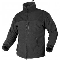 Helikon Classic Army Fleece Windblocker Jacket - Black