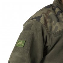Helikon Polish Infantry Fleece Jacket - Olive Green / PL Woodland - XL