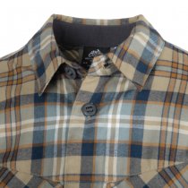 Helikon MBDU Flannel Shirt - Slate Blue Checkered - M