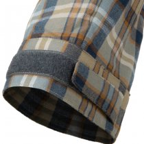 Helikon MBDU Flannel Shirt - Slate Blue Checkered - L