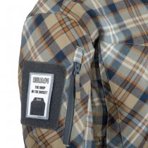 Helikon MBDU Flannel Shirt - Slate Blue Checkered - XL