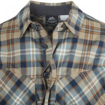 Helikon MBDU Flannel Shirt - Slate Blue Checkered - 3XL