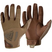 Direct Action Hard Gloves Leather - Coyote Brown - 2XL