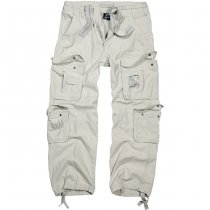 Brandit Pure Vintage Trousers - Old White