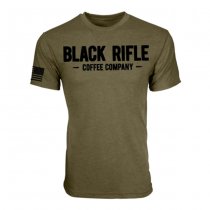 Black Rifle Coffee Vintage Logo T-Shirt - Olive