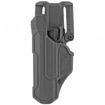 Blackhawk T-Series L2D Duty Holster Glock 17/19/22/23/31/32/47 LH - Black
