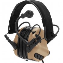 Earmor M32 Mark 3 MilPro Electronic Hearing Protector - Coyote