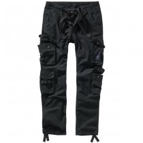 Brandit Pure Slim Fit Trousers - Black