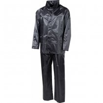 MFH Rain Suit Two-Piece - Black - 2XL