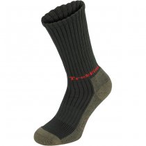 FoxOutdoor Trekking Socks LUSEN Terry Sole - Olive - 42-44