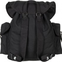 MFH Backpack Canvas - Black
