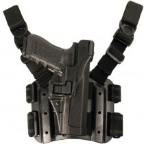 BLACKHAWK Level 2 Tactical SERPA Holster Glock 17/19/22/23/31/32 RH - Black