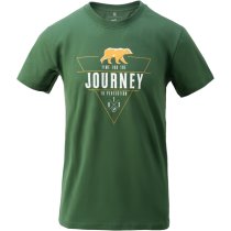 Helikon T-Shirt Journey to Perfection - Monstera Green - 3XL